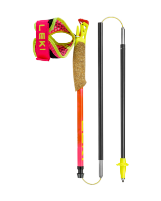 Hole LEKI Ultratrail FX. One SL, neonpink-pastellorange-neonyellow